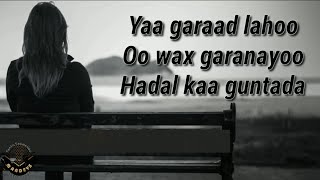 Hees  Wax Garad  Saynab X Cali Baxsan  Original  Lyrics