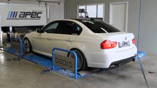 BMW 335i Performance Exhaust + Remap: DYNO 370HP/530NM