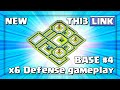 Th13 War Base (Town Hall 13) [Custom Base No4] Anti 3 Star Base link With x6 Defense gameplay proof