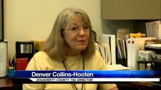 Dougherty County tax collector through with taxes