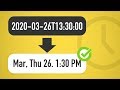 How To Format Dates in Javascript with DAY.JS