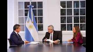 El Gobierno nacional anunció un aumento en el monto de la #PrestaciónAlimentar.