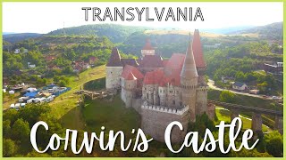 Romania's BIGGEST castle - Corvin Castle By Drone 4K
