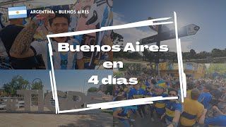 BUENOS AIRES EN 4 DÍAS | Una ruta completa de todos los lugares que debes visitar 🤩