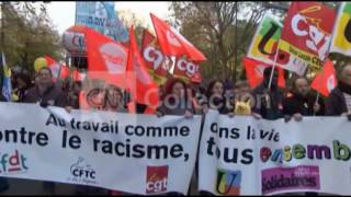 FRANCE:ANTI-RACISM PROTESTS-SIGNS AND MARCHINGE