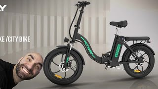 Biciletta Elettrica! HITWAY E-Bike bk6s VIDEO RECENSIONE!