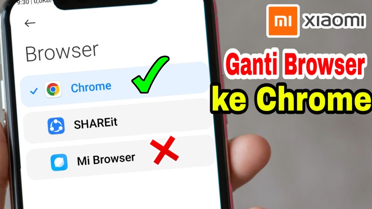 Cara Ganti Mi Browser Ke Google Chrome Di Hp Xiaomi Dan Redmi Singkat ...