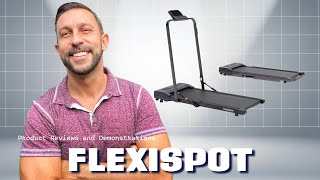 FlexiSpot’s New 2-in-1 Walking Treadmill Review – The Must-Have for an Active Lifestyle!