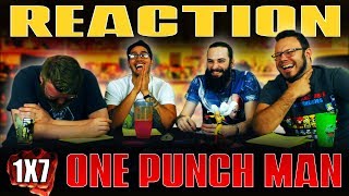 One Punch Man 1x7 REACTION!! 