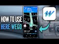 How to Use HERE WeGo Maps - Using HERE Maps While Driving