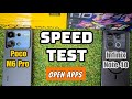 Poco M6 Pro VS Infinix Note 40 Speed Test comparation #android #gaming