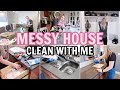 MESSY HOUSE CLEANING MOTIVATION | EXTREME ALL DAY CLEAN WITH ME | SPRING CLEAN WITH ME 2024