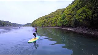 雪浦川SUPリバークルージング