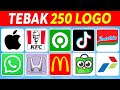 Tebak Logo dalam 3 Detik | 250 Logo Terkenal | Kuis Logo 2024