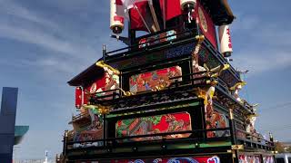 西条祭り 2018 旧喜多町屋台お披露目