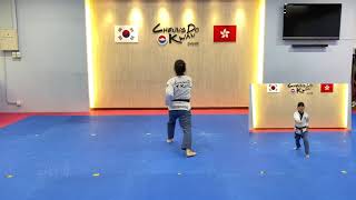 Taekwondo Poomsae 1 (Taegeuk 1 Jang) with Description