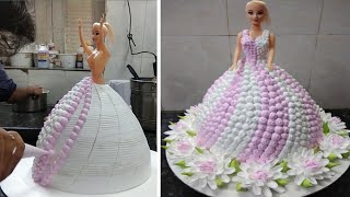 Barbie Doll Cake Kaishe Banaye |Doll Cake Recipe |Doll Cake Design |New Cake Wala