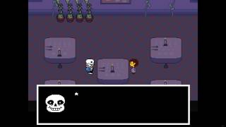 Undertale - Dinner with Sans before going to Core!