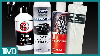 WATCH THIS: Tire Coatings Test + Updates!! | Optimum, Adam's, Gtechniq, Fireball