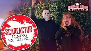 Scareactor Dining Experience for Halloween Horror Nights 31 at Universal Studios Florida