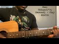 Some Things(I’ve learned) - Tiny Habit | Guitars Tutorial(how to play some things I’ve learned)