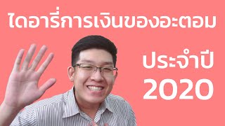 สรุปไดอารี่การเงิน ปี 2020 ของอะตอม พร้อมวางแผนปี 2021