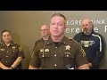 Police news conference after Hendricks County deputy dies from coming into contact with power lines