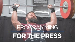 Programming the Overhead Press - Novice to Advanced | Stronger is Better Podcast #3
