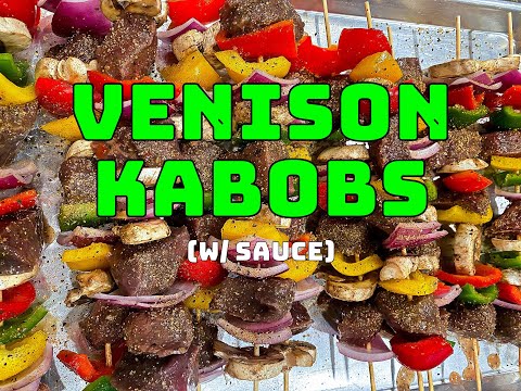 Venison Skewers with Sweet and Smoky Sauce Recipe