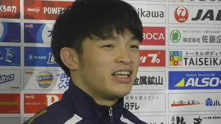 2019年天皇杯全日本選手権優勝インタビューGR60