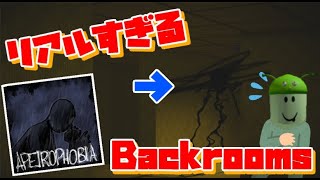 クオリティが高すぎるロブロックスの『Backrooms』再現マップが怖すぎるｗｗｗ - Apeirophobia