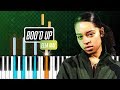 Ella Mai - "Boo'd Up" Piano Tutorial - Chords - How To Play - Cover