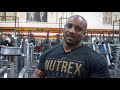 chest workout charles glass trains errol moore at the mecca