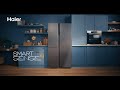 Haier | Smart Sense AI Refrigerator | 3-Door Side-By-Side Convertible Refrigerator