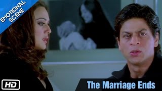 The Marriage Ends - Emotional Scene - Kabhi Alvida Naa Kehna - Shahrukh Khan, Preity Zinta