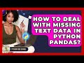 How To Deal With Missing Text Data In Python Pandas? - Python Code School