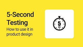 5-Second Test in Usability