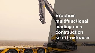 Broshuis multifunctional loading thanks to our new semi-low loader