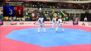 Para Taekwondo Londra 2017 Dünya Şampiyonası Mehmet SERKAN  TUR  vs Daniel Espin