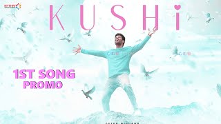 Vijay Devarakonda's Kushi First Single Promo | NaRojaa Nuvve Song