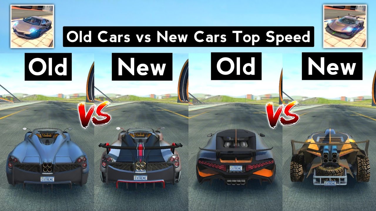 OLD CARS VS NEW CARS - Top Speed Extreme Car Driving Simulator 2023 ...