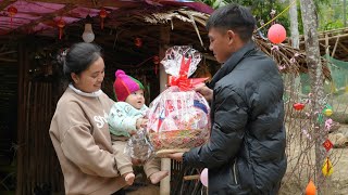 gift, congratulation, new year, from friend tuyen, and how to make cake, from vietnamese