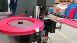 Optimus High Speed Automatic Edge Bander Running in Full Motion.