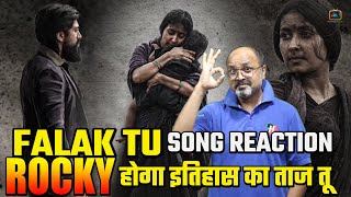 Falak Tu Garaj Tu Song Hindi | Reaction | KGF Chapter 2 | Rocking Star Yash | Prashanth Neel |