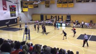 2017 Hempfield HS Boys Volleyball, LL League Semi vs Manheim Central, 1 of 5, 5-15-2017