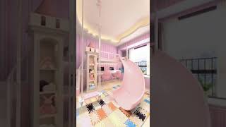 kids room decorating ideas// creative girls room ideas #kidsfashion#girls#pink#i
