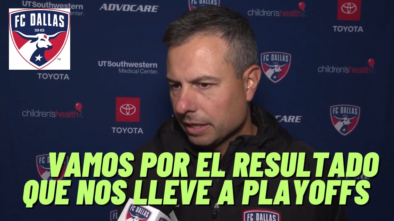 LA GALAXY VS FC DALLAS NICO ESTÉVEZ Entrevista Pre Partido - YouTube