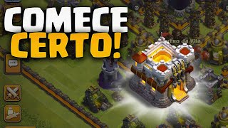 [GUIA DEFINITIVO] Como INICIAR MUITO BEM no Cv11 - Clash Of Clans