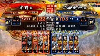 【三国志大戦】司馬懿司馬炎vs機略自在