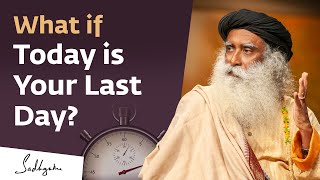 What if Today is Your Last Day? – A Story of a Monk & an Abbot | Sadhguru